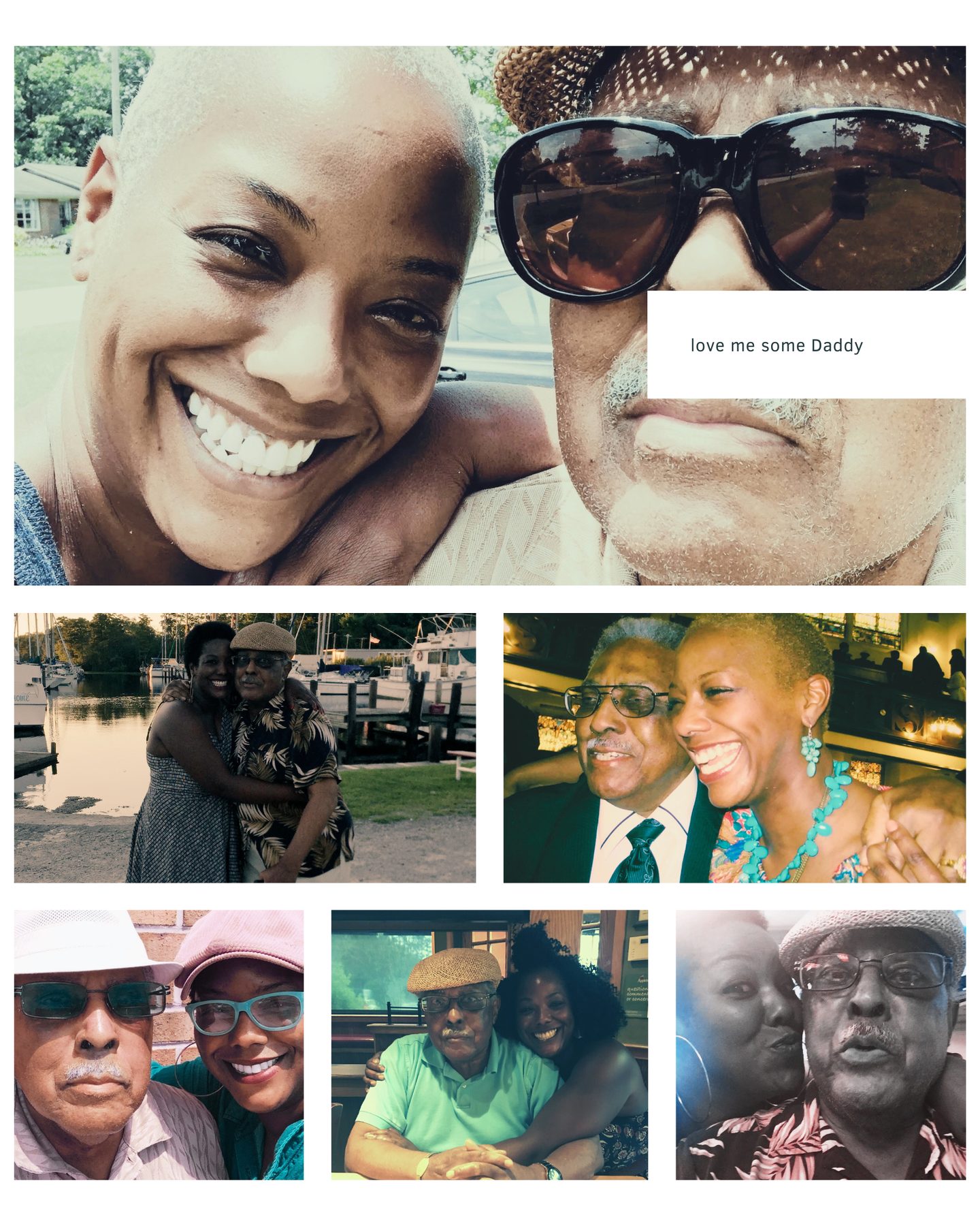 love me some Daddy — photo grid